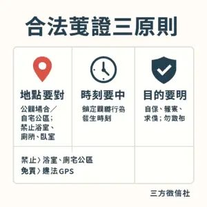 偵防器材重要性