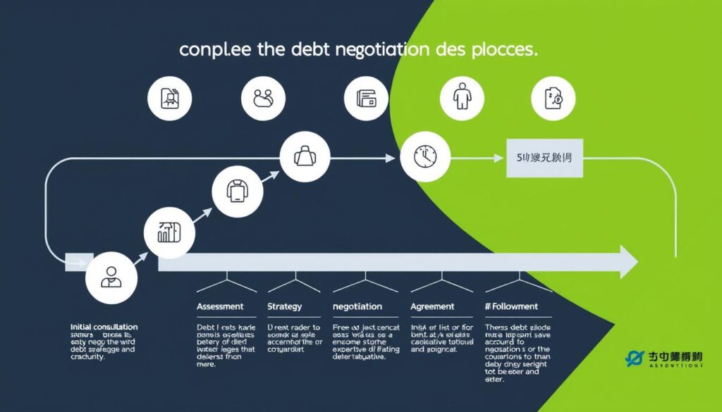 三方徵信社專業債務協商服務流程圖,從初步諮詢到問題解決的完整過程 三方徵信社專業債務協商服務流程圖,從初步諮詢到問題解決的完整過程