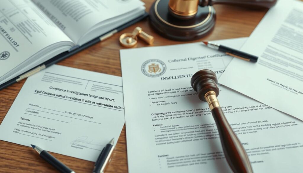 法律文件和合規調查資料,象徵尋人查址服務的合法性和專業性 法律文件和合規調查資料,象徵尋人查址服務的合法性和專業性