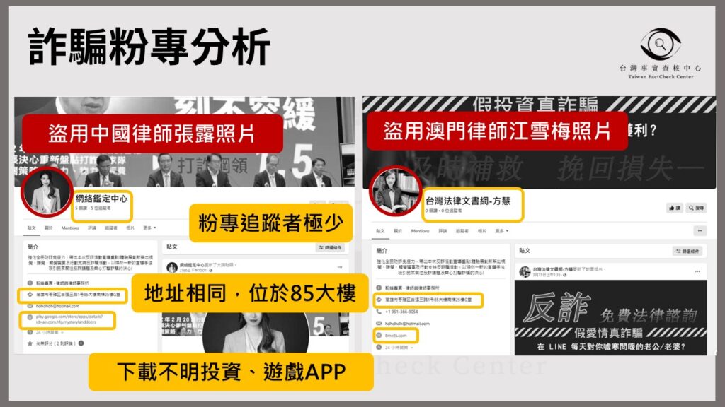 詐騙話術與真相對比圖 詐騙話術與真相對比圖