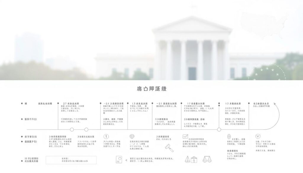 A Detailed Diagram Depicting The &Quot;侵害配偶權提告流程&Quot;, Showcasing The Various Steps And Legal Procedures Involved. The Image Should Feature A Clean, Minimalist Aesthetic With A Light, Airy Color Palette. The Foreground Should Prominently Display A Flowchart Or Timeline Illustrating The Chronological Order Of The Process, With Clearly Delineated Stages And Decision Points. In The Middle Ground, Include Relevant Legal Icons, Symbols, And Subtle Textual Elements To Convey The Judicial And Administrative Nature Of The Process. The Background Should Feature A Soft, Blurred Cityscape Or Courthouse Silhouette, Suggesting The Broader Legal Framework And Institutional Context. The Overall Mood Should Be One Of Clarity, Professionalism, And Authoritative Guidance, Reflecting The Informative Purpose Of The Image.