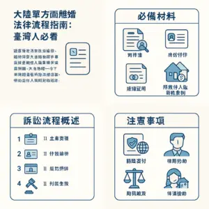 大陸單方面離婚