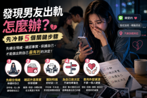 發現男友出軌怎麼辦