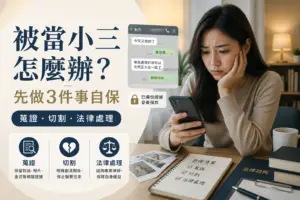 被當小三怎麼辦