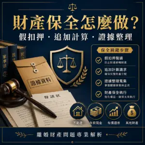 保全離婚證據