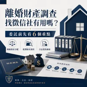 離婚財產調查
