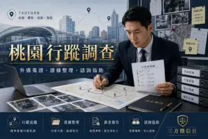 桃園行蹤調查