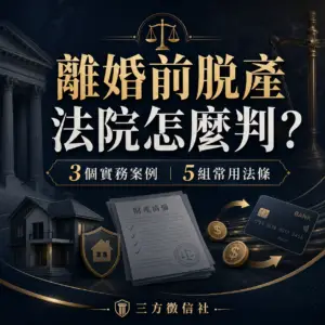 2026離婚前脫產