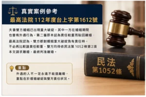 外遇可以離婚嗎