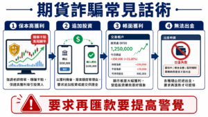 期貨詐騙常見話術