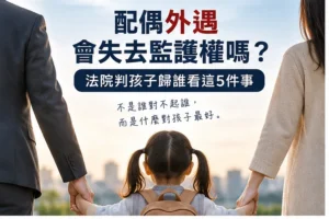外遇監護權_01_配偶外遇會失去監護權嗎