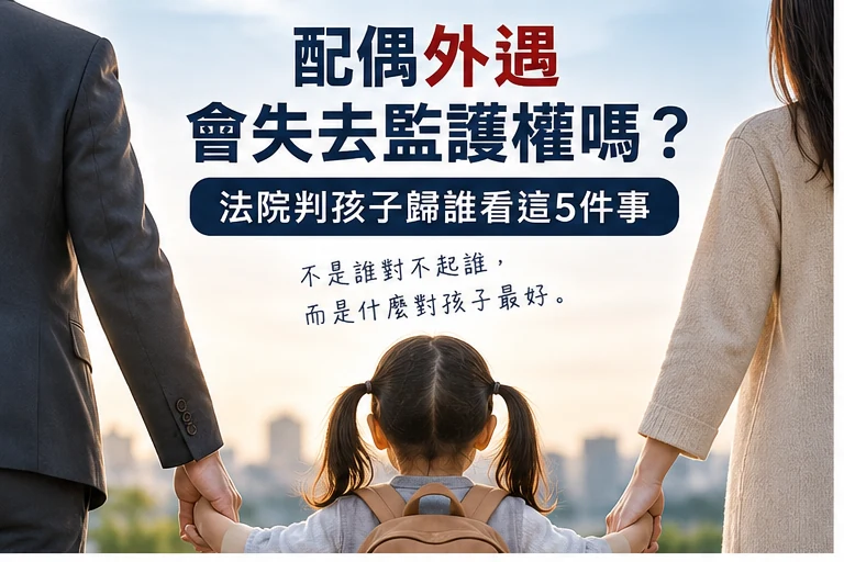 外遇監護權_01_配偶外遇會失去監護權嗎